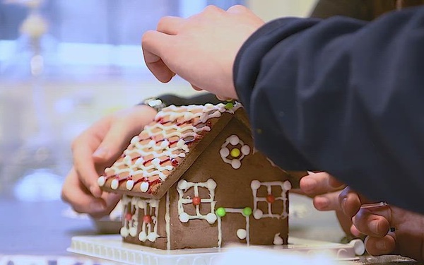 Gingerbread house-making competition tests DoDEA students for AFN Go glory