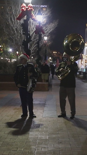 3rd Infantry Division Band Performs at River Street in Savannah