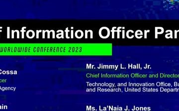 DoDIIS Worldwide Conference 2023 Day 2 - Chief Information Officer Panel