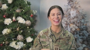 Incirlik Air Base - Capt. Kaitlin Cashin, Holiday Greeting 2023