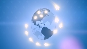 DLA Europe & Africa: Providing Global Readiness Solutions (emblem) (open caption)