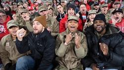 Ohio State honors Guard members, veterans during annual military appreciation game
