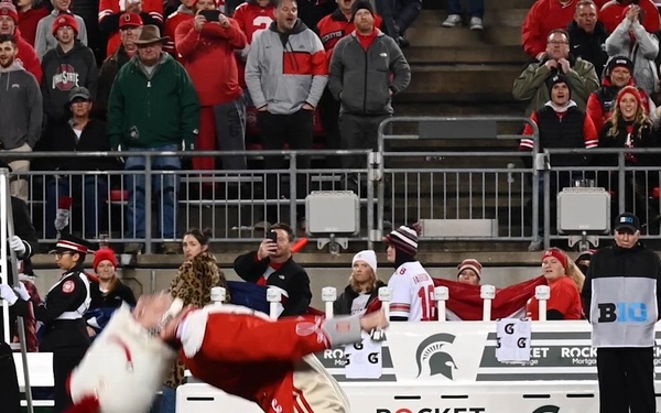 Ohio State honors Guard members, veterans during annual military appreciation game