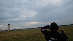F-22 Raptor Demo - Field of Flight- night show