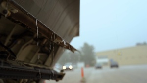 F-22 Raptor Demo - Field of Flight rainy heritage