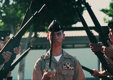 Cabrillo High School Navy Junior ROTC competition