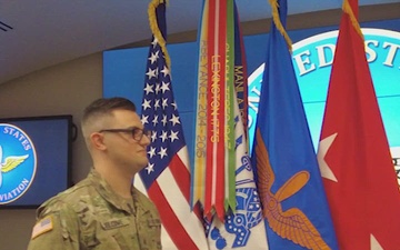 Sgt. Joshua Welcome Reenlistment Ceremony