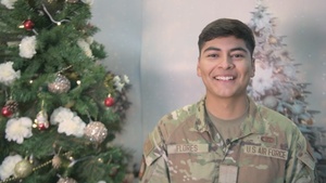 Incirlik Air Base - Airman Basic Kain Flores, Holiday Greeting 2023