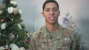 Incirlik Air Base - Airman Kadeem Blyden, Holiday Greeting 2023