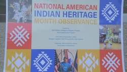 Garrison hosts a National American Indian Heritage Month observance