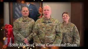 Holiday Greetings from the 59th Medical Wing!