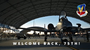 75th Fighter Squadron returns from deployment