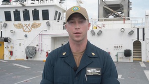 Christmas Greetings from USNS Mercy: ACCS Eric Zimmermann