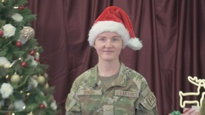 Incirlik Air Base - Airman 1st Class Sarah Spadie, Holiday Greeting 2023