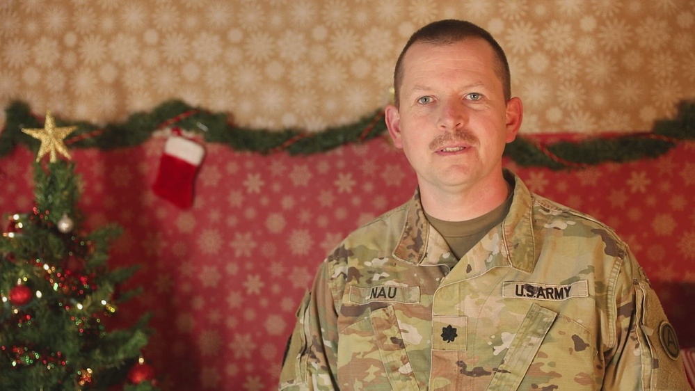 DVIDS Video Lt Col Chris Nau Holiday Greeting