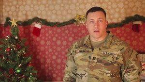 Capt. Christopher Pfarr, Holiday Greeting