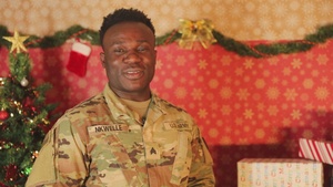 Sgt. Dieunedor Nkwelle, Holiday Greeting