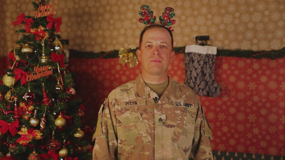 DVIDS Video Sgt. Cory Pitts , Holiday Greeting