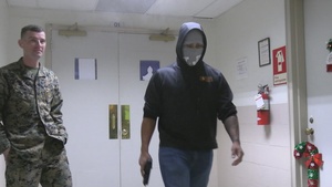 Marine and Civilian Personnel at Lejeune Hall Conduct Active Shooter Training