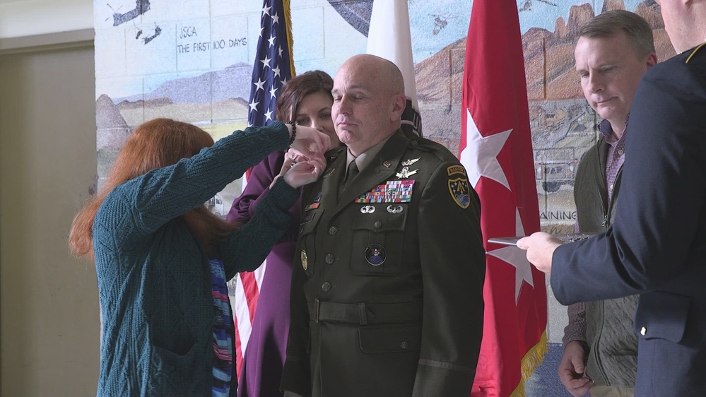 DVIDS Video LTG Thomas James Promotion