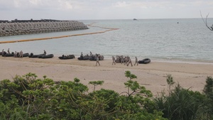 Battalion Landing Team 1/1’s Bravo Company conducts Boat Raid on Kin Blue Beach
