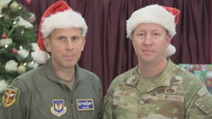 Incirlik Air Base - Colonel Kevin Lord and Chief Master Sgt. Kevin Helms, Holiday Greeting 2023