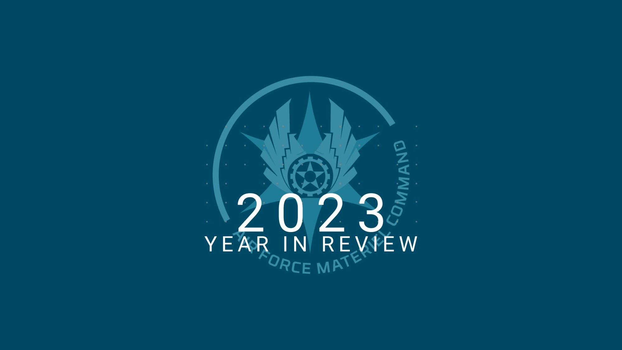 A look at the key accomplishments across the Air Force Materiel Command during 2023. (U.S. Air Force video by Christopher Decker)