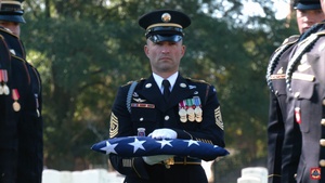 U.S. Army Honors Repatriated WWII POW at ANC Funeral