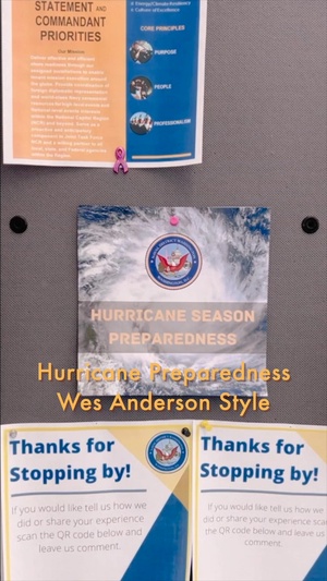 NDW Hurricane Preparedness Wes Anderson Style