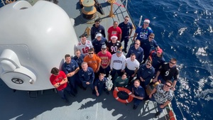 USCGC Tampa NFL Shout-out