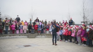 Grafenwoehr Elementary Christmas Market B-Roll