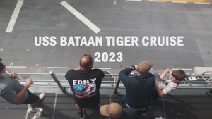 USS BATAAN HOSTS TIGER CRUISE