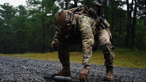 87th EOD trains to clear improvised flight line B-Roll