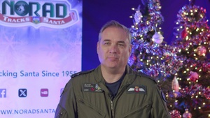 2023 NORAD Tracks Santa Program Pre-recorded Interview with LGen Blaise Frawley