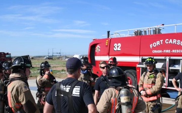 Fort Carson Aircraft Fire Training