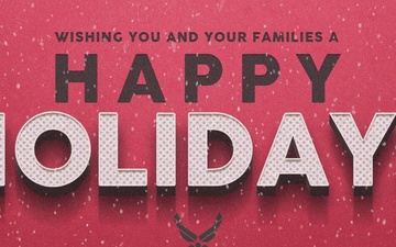 CSAF, CMSAF, and Spouses 2023 Holiday Message (30 sec)