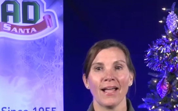 2023 NORAD Tracks Santa - Col. Danielle Willis (WNCN)