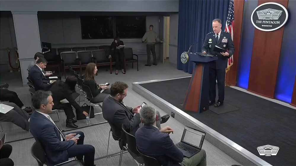 DVIDS - Video - Pentagon Press Secretary Holds Briefing