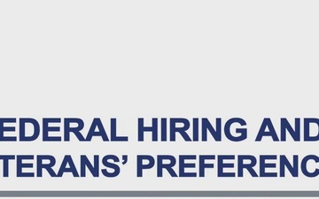 Federal Hiring and Veterans' Preference