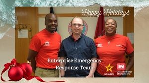 Hawaii Wildfire Recovery Holiday Greeting – U.S. Army Corps of Engineers Enterprise Emergency Response Team