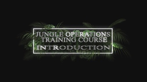 Jungle Operations Training Course Knots - Introduction