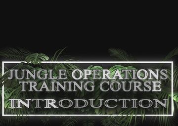 Jungle Operations Training Course Knots - Introduction