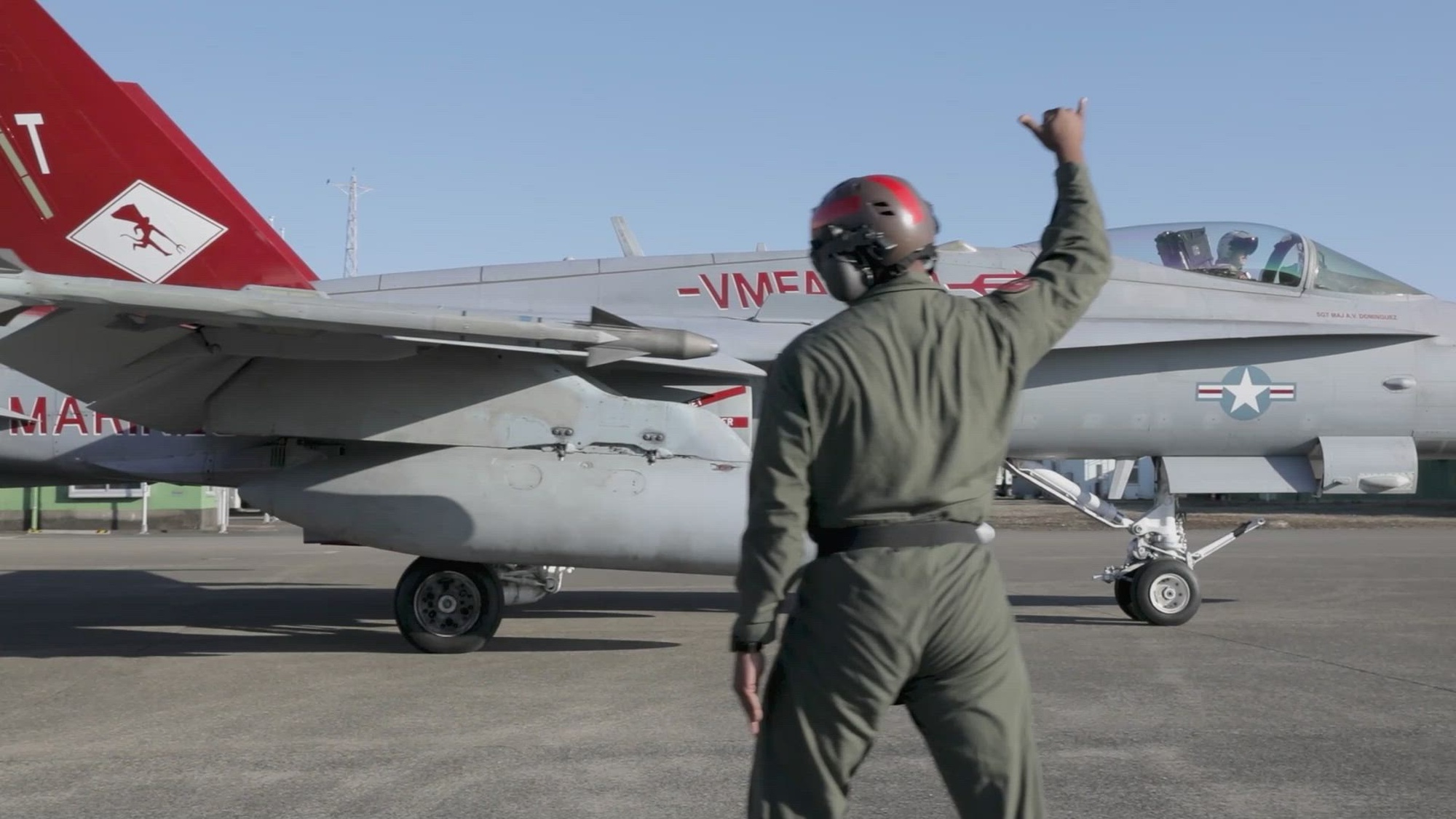 U.S. Marines with Marine Fighter Attack Squadron (VMFA) 232 participated in the Nyutabaru Aviation Training Relocation (ATR) at Japan Air Self-Defense Force (JASDF) Nyutabaru Air Base, Japan, Dec. 7 to Dec. 21, 2023. The ATR program allows U.S. aviation units in the Indo-Pacific, such as VMFA-232 and Marine Aircraft Group (MAG) 12, to train away from their home station to reduce local noise impacts while increasing operational readiness and interoperability. During this year’s ATR program at Nyutabaru Air Base, MAG-12 forces trained alongside the JASDF’s 305th Tactical Fighter Squadron to build upon each other’s tactics and reinforce their combined operational readiness through safe and realistic training.