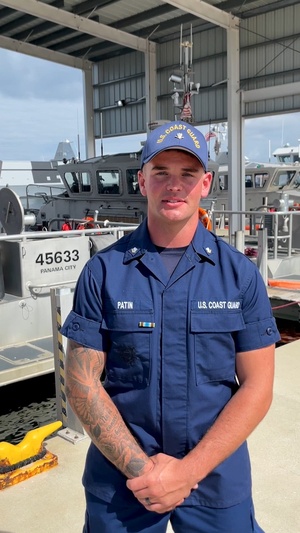 Petty Officer 2nd Class Justin Patin Meritorious Advancement