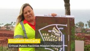 USACE making progress on construction of temporary school in Lahaina