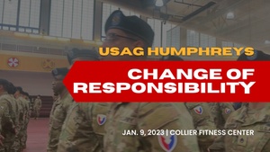 2023 USAG Humphreys Change of Responsibility