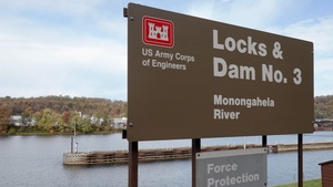Locks and Dam 3 / Autumn Stock Footage - USACE Pittsburgh District