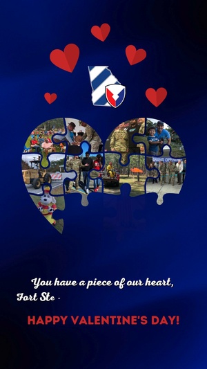 Happy Valentine's Day from Fort Stewart-Hunter Army Airfield