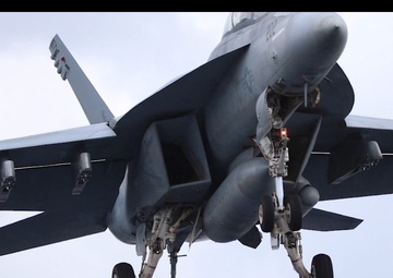 USS Gerald R. Ford (CVN 78) and Carrier Air Wing (CVW) 8 Conduct Flight Operation in the Mediterranean Sea