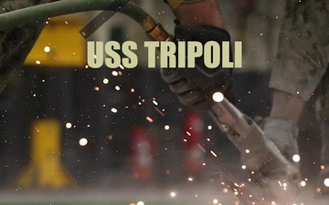 USS Tripoli Undergoes Restricted Availability